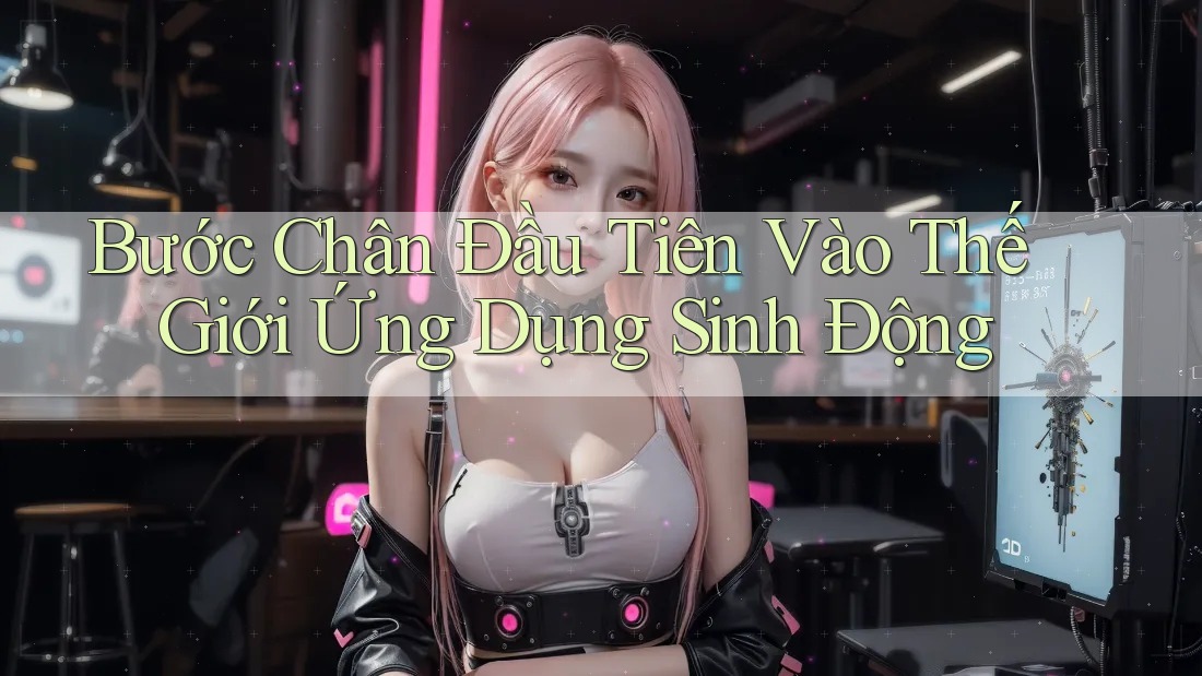 Bước Chân Đầu Tiên Vào Thế Giới Ứng Dụng Sinh Động