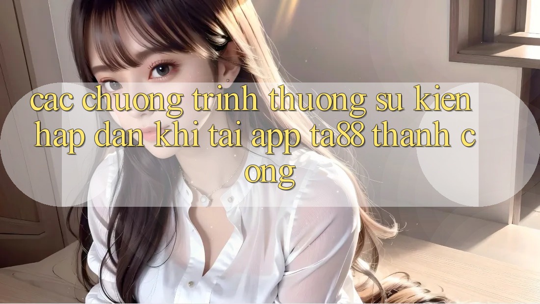 Các Chương trình thưởng Sự kiện Hấp Dẫn Khi Tải App TA88 Thành Công