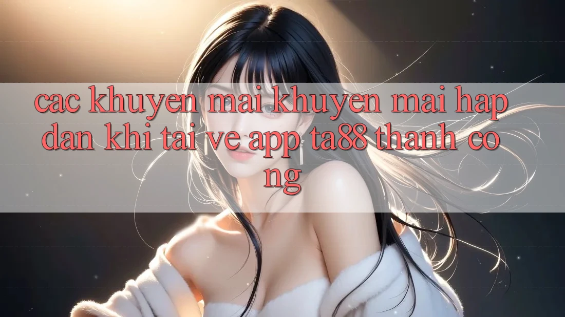 Các Khuyến mãi Khuyến Mãi Hấp Dẫn Khi Tải về App TA88 Thành Công Các Khuyến mãi Khuyến Mãi Hấp Dẫn Khi Tải về App TA88 Thành Công