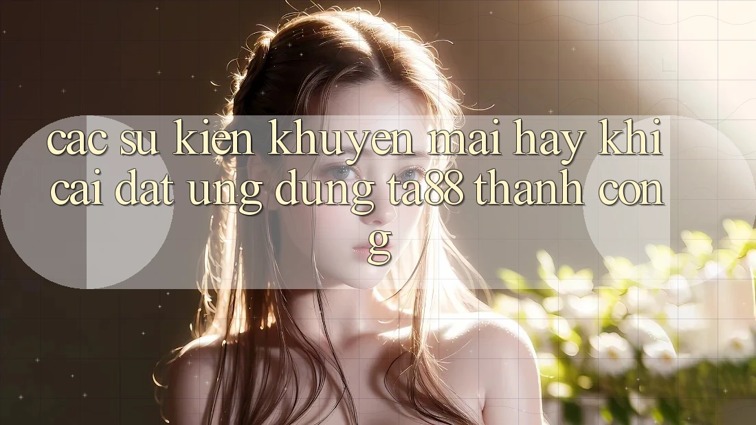 Các Sự Kiện Khuyến Mãi Hay Khi Cài đặt Ứng dụng TA88 Thành Công Các Sự Kiện Khuyến Mãi Hay Khi Cài đặt Ứng dụng TA88 Thành Công