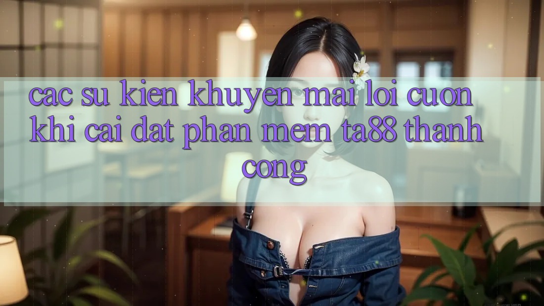 Các Sự Kiện Khuyến Mãi Lôi cuốn Khi Cài đặt Phần mềm TA88 Thành Công