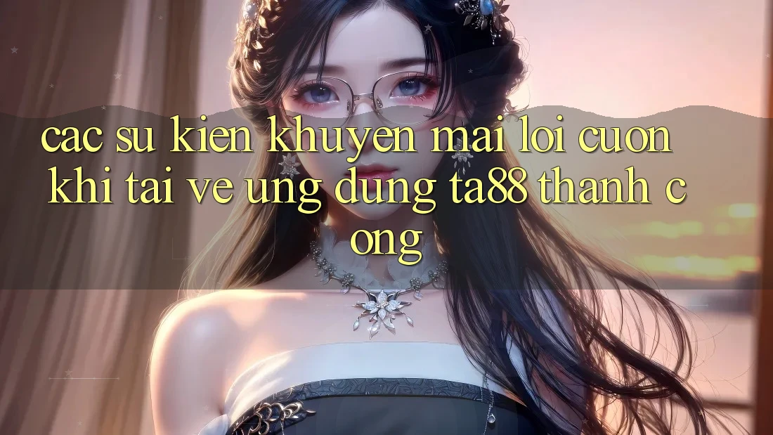 Các Sự Kiện Khuyến Mãi Lôi cuốn Khi Tải về Ứng dụng TA88 Thành Công Các Sự Kiện Khuyến Mãi Lôi cuốn Khi Tải về Ứng dụng TA88 Thành Công