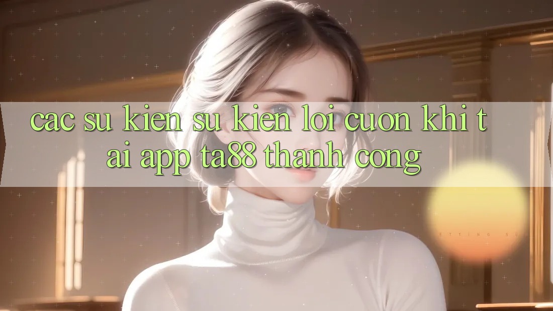 Các Sự Kiện Sự kiện Lôi cuốn Khi Tải App TA88 Thành Công Các Sự Kiện Sự kiện Lôi cuốn Khi Tải App TA88 Thành Công