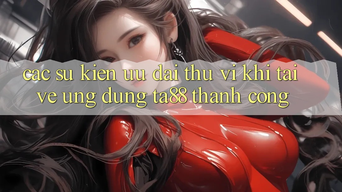 Các Sự Kiện Ưu đãi Thú vị Khi Tải về Ứng dụng TA88 Thành Công Các Sự Kiện Ưu đãi Thú vị Khi Tải về Ứng dụng TA88 Thành Công