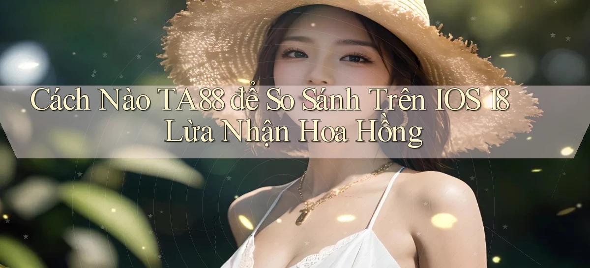 Cách nào ta88 để so sánh trên iOS 18 lừa nhận hoa hồng