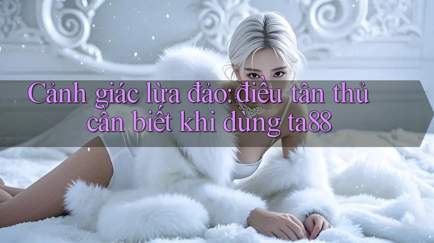 Cảnh giác lừa đảo: điều tân thủ cần biết khi dùng ta88 Cảnh giác lừa đảo: điều tân thủ cần biết khi dùng ta88