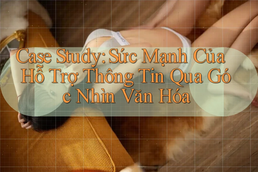 Case Study: Sức Mạnh Của Hỗ Trợ Thông Tin Qua Góc Nhìn Văn Hóa Case Study: Sức Mạnh Của Hỗ Trợ Thông Tin Qua Góc Nhìn Văn Hóa