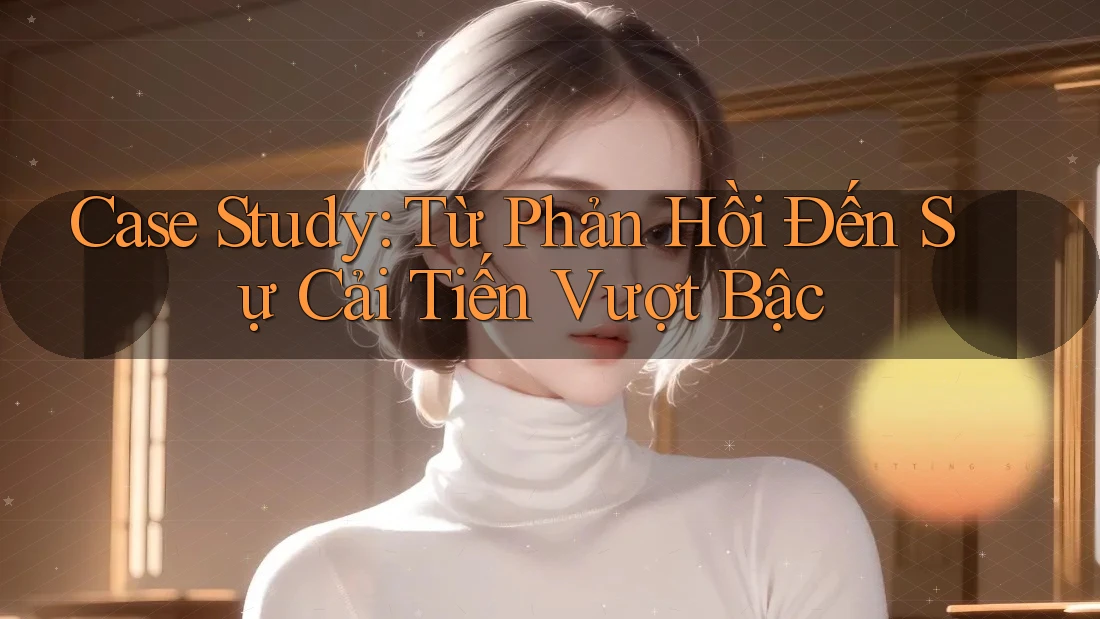 Case Study: Từ Phản Hồi Đến Sự Cải Tiến Vượt Bậc