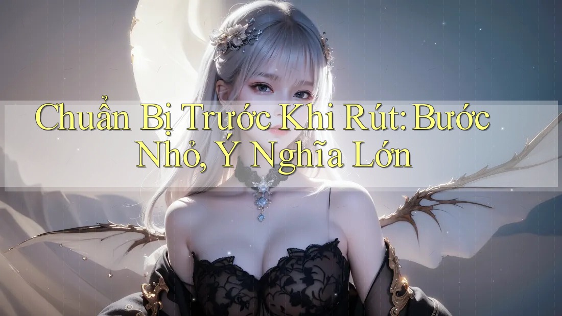 Chuẩn Bị Trước Khi Rút: Bước Nhỏ, Ý Nghĩa Lớn Chuẩn Bị Trước Khi Rút: Bước Nhỏ, Ý Nghĩa Lớn