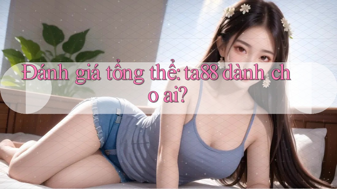 Đánh giá tổng thể: ta88 dành cho ai? Đánh giá tổng thể: ta88 dành cho ai?