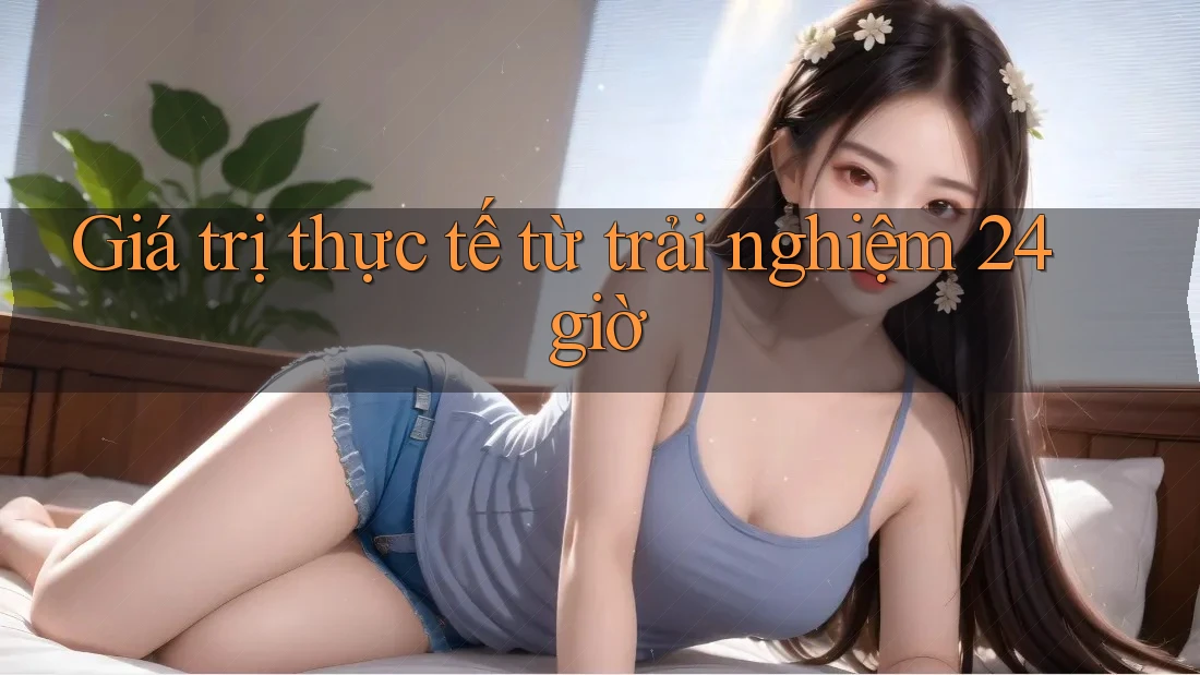 Giá trị thực tế từ trải nghiệm 24 giờ Giá trị thực tế từ trải nghiệm 24 giờ