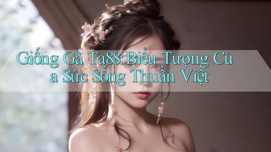 Giống Gà Ta88: Biểu Tượng Của Sức Sống Thuần Việt Giống Gà Ta88: Biểu Tượng Của Sức Sống Thuần Việt