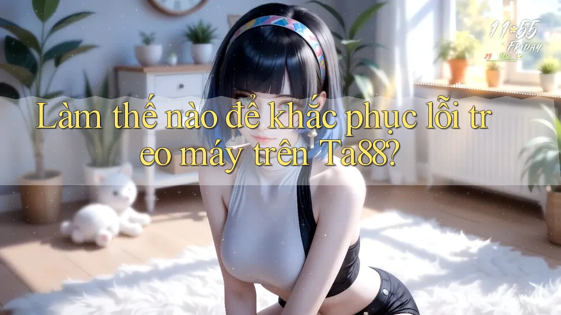 Làm thế nào để khắc phục lỗi treo máy trên Ta88?