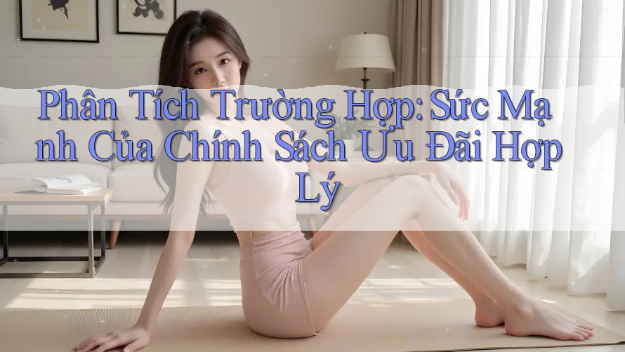 Phân Tích Trường Hợp: Sức Mạnh Của Chính Sách Ưu Đãi Hợp Lý Phân Tích Trường Hợp: Sức Mạnh Của Chính Sách Ưu Đãi Hợp Lý