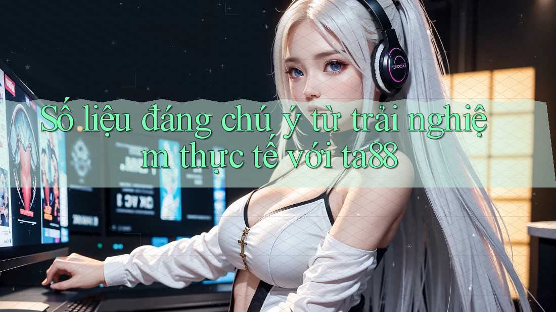 Số liệu đáng chú ý từ trải nghiệm thực tế với ta88 Số liệu đáng chú ý từ trải nghiệm thực tế với ta88