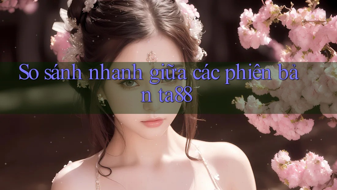 So sánh nhanh giữa các phiên bản ta88 So sánh nhanh giữa các phiên bản ta88