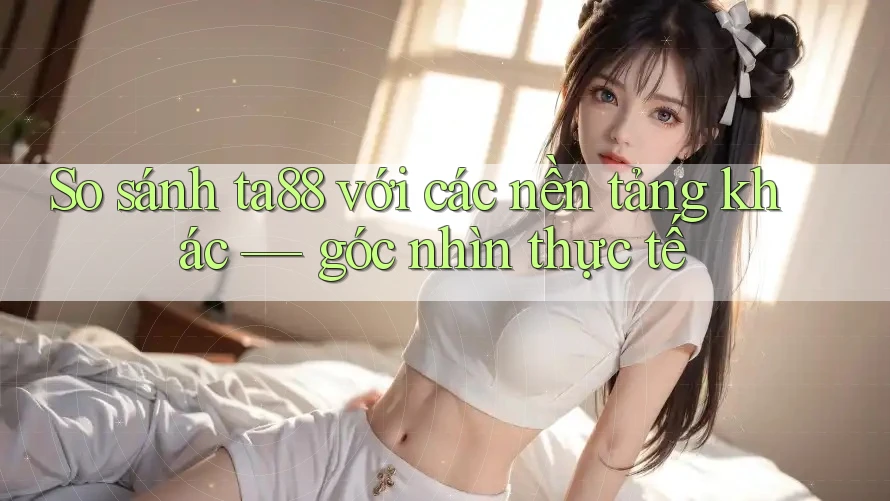 So sánh ta88 với các nền tảng khác — góc nhìn thực tế