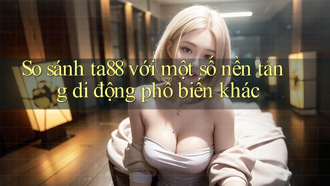 So sánh ta88 với một số nền tảng di động phổ biến khác