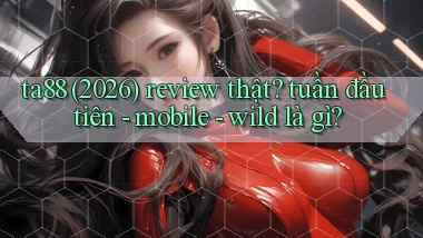 ta88 (2026) review thật tuần đầu tiên   mobile   wild là gì