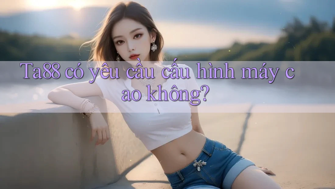 Ta88 có yêu cầu cấu hình máy cao không? Ta88 có yêu cầu cấu hình máy cao không?
