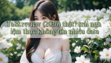 Ta88 review (2026) thật trải nghiệm thực không tốn nhiều data