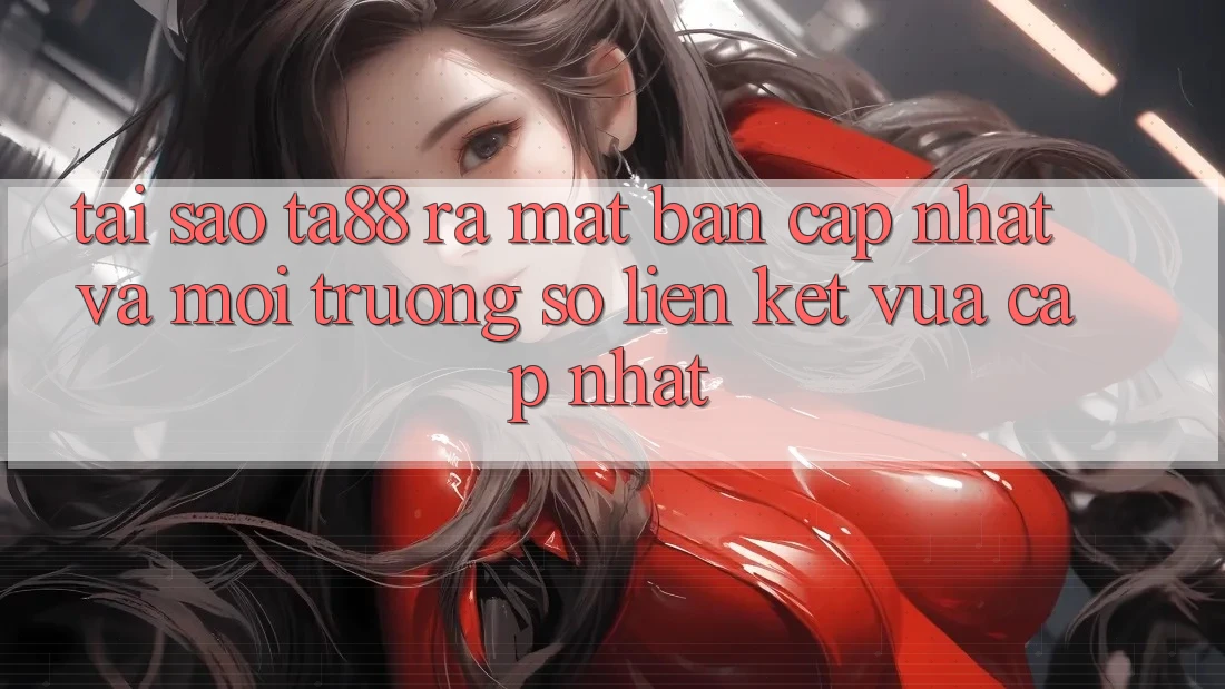 Tại Sao TA88 Ra Mắt Bản Cập Nhật Và Môi trường số Liên kết Vừa cập nhật?