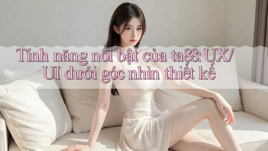 Tính năng nổi bật của ta88: UX/UI dưới góc nhìn thiết kế