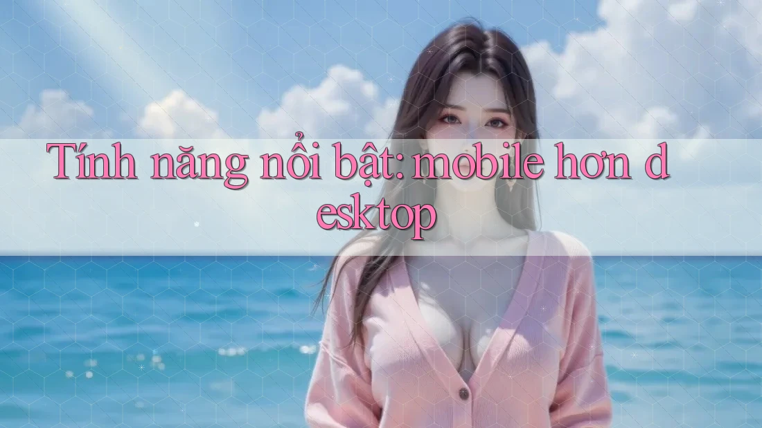 Tính năng nổi bật: mobile hơn desktop