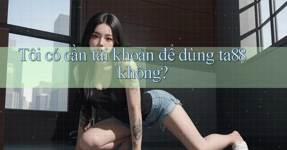 Tôi có cần tài khoản để dùng ta88 không?