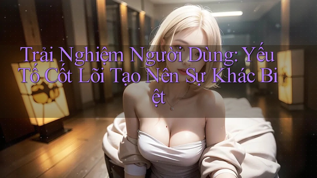 Trải Nghiệm Người Dùng: Yếu Tố Cốt Lõi Tạo Nên Sự Khác Biệt