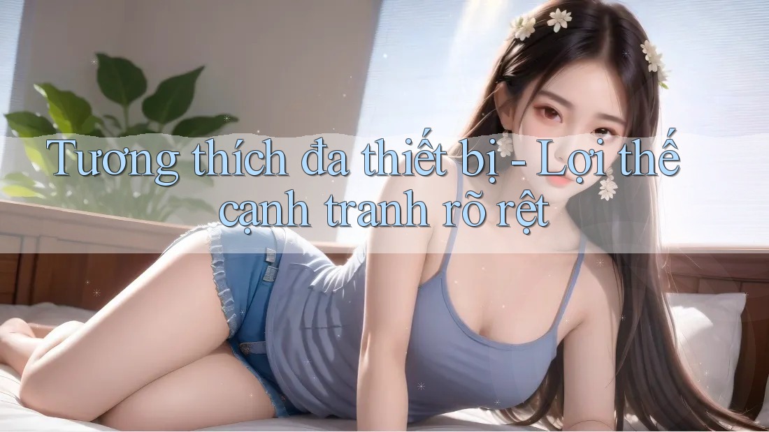 Tương thích đa thiết bị - Lợi thế cạnh tranh rõ rệt Tương thích đa thiết bị - Lợi thế cạnh tranh rõ rệt