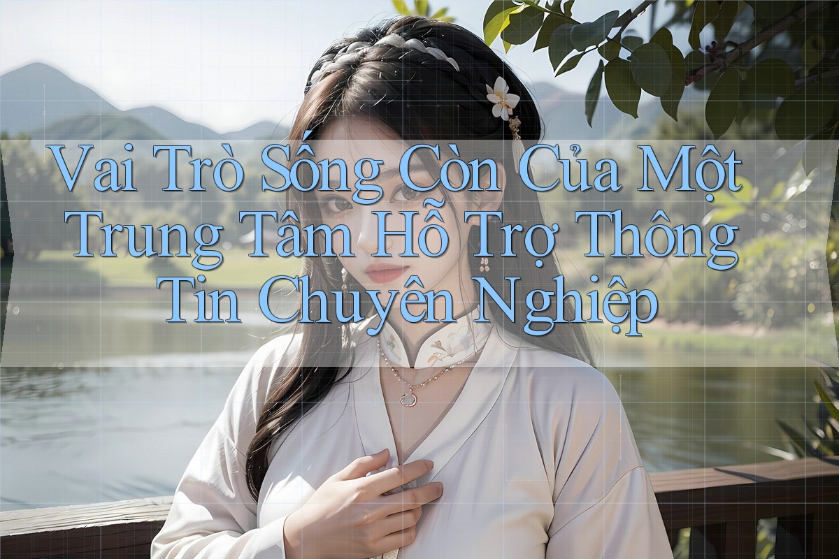 Vai Trò Sống Còn Của Một Trung Tâm Hỗ Trợ Thông Tin Chuyên Nghiệp Vai Trò Sống Còn Của Một Trung Tâm Hỗ Trợ Thông Tin Chuyên Nghiệp