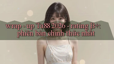 wrap   up Ta88 2026   rating B  phiên bản chính thức nhất