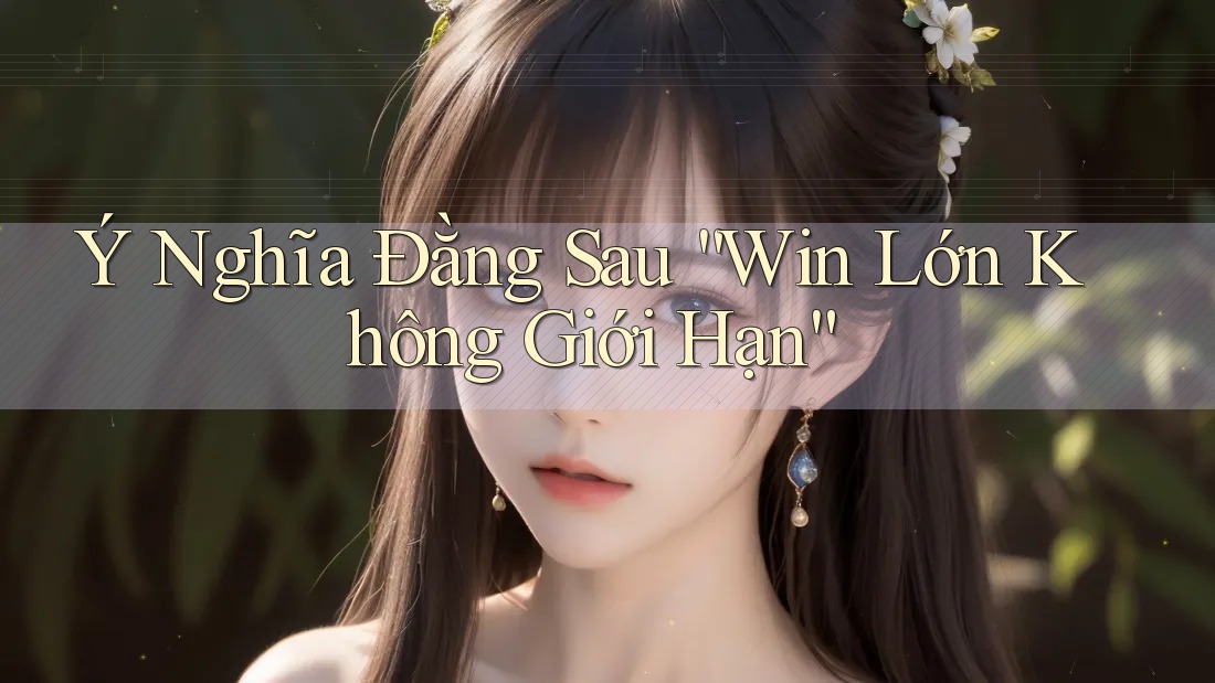 Ý Nghĩa Đằng Sau “Win Lớn Không Giới Hạn” Ý Nghĩa Đằng Sau “Win Lớn Không Giới Hạn”